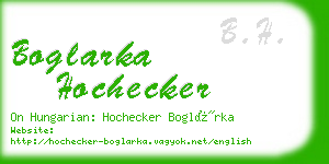 boglarka hochecker business card